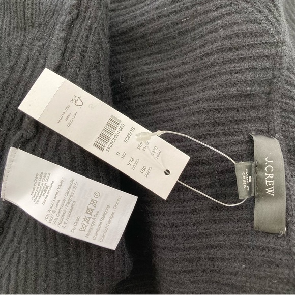 NWT Wool and recycled-cashmere turtleneck sweater-dress Black Womens Small $298 - Picture 12 of 16